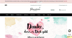 Desktop Screenshot of glanzstuecke.de